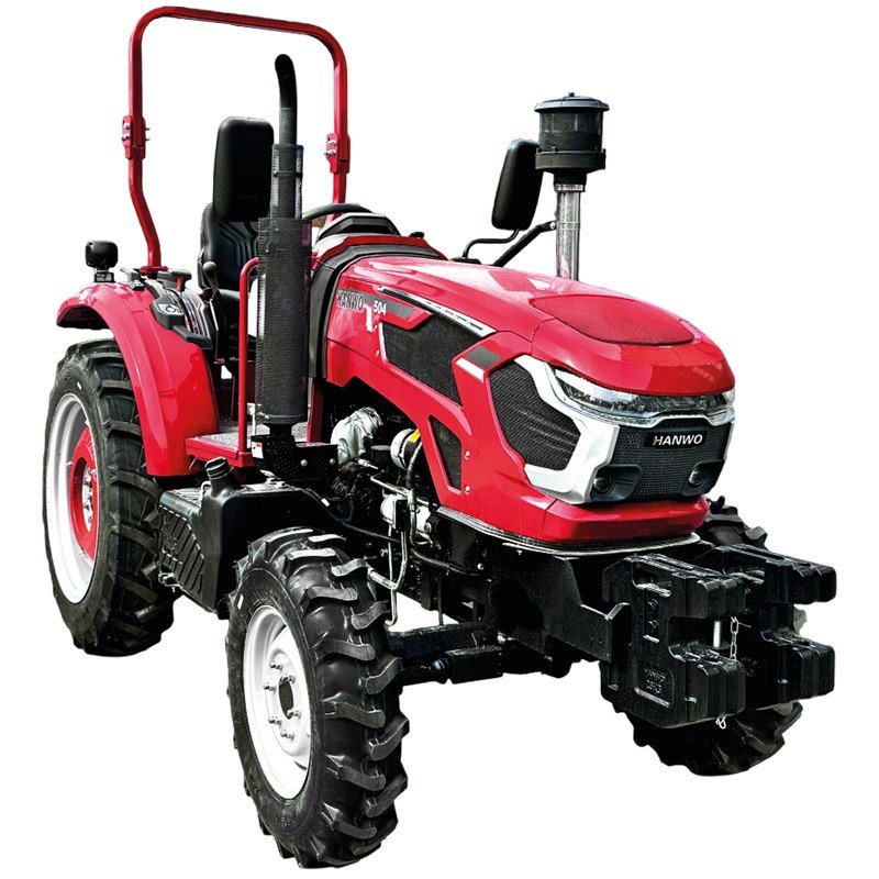 tractor-hanwo-504-con-antivuelco-y-4x4-50-hp.jpg Tractor Hanwo 504 con antivuelco y 4×4 50 HP - Imagen 1